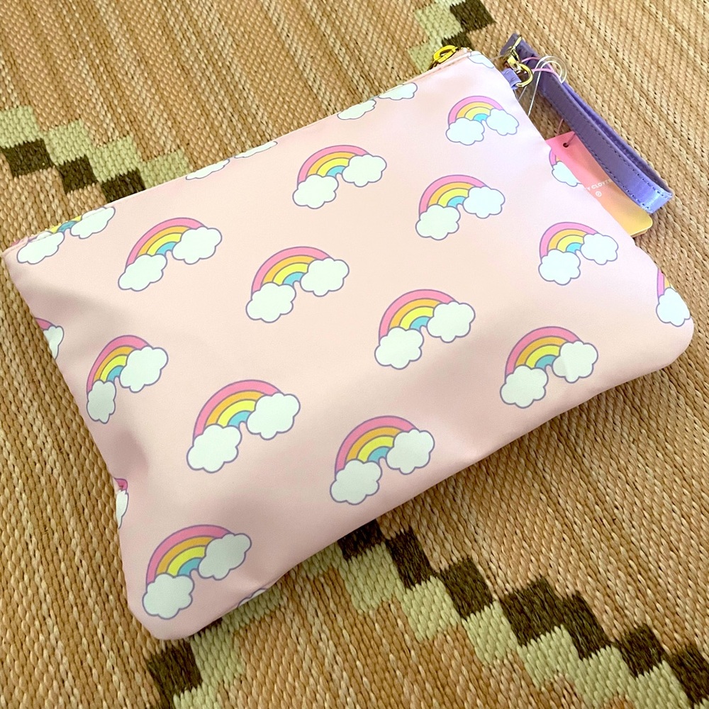 NWT Stoney Clover Lane X Target Rainbow Clutch Wristlet